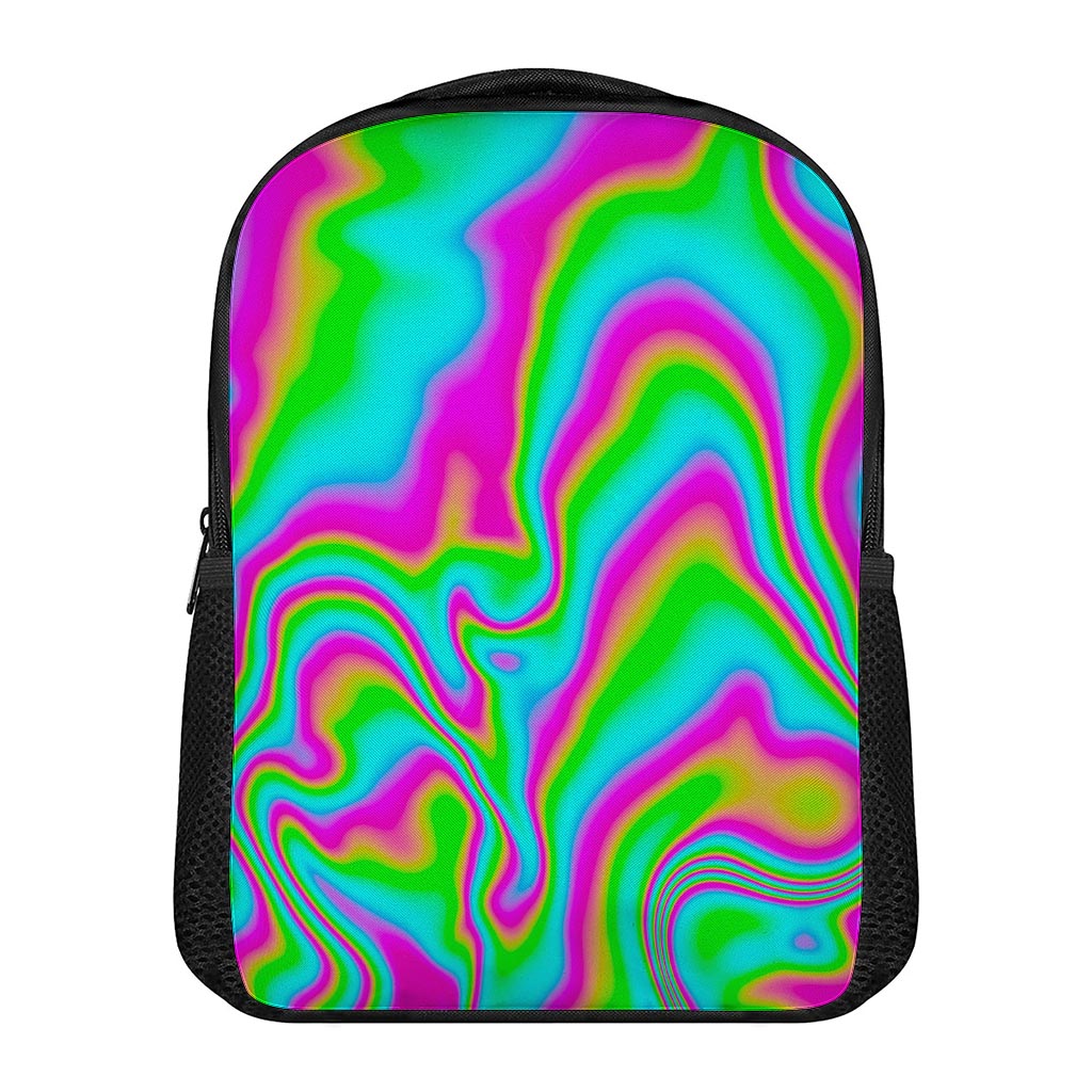 Abstract Psychedelic Trippy Print Casual Backpack