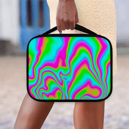Abstract Psychedelic Trippy Print Classic Bible Case