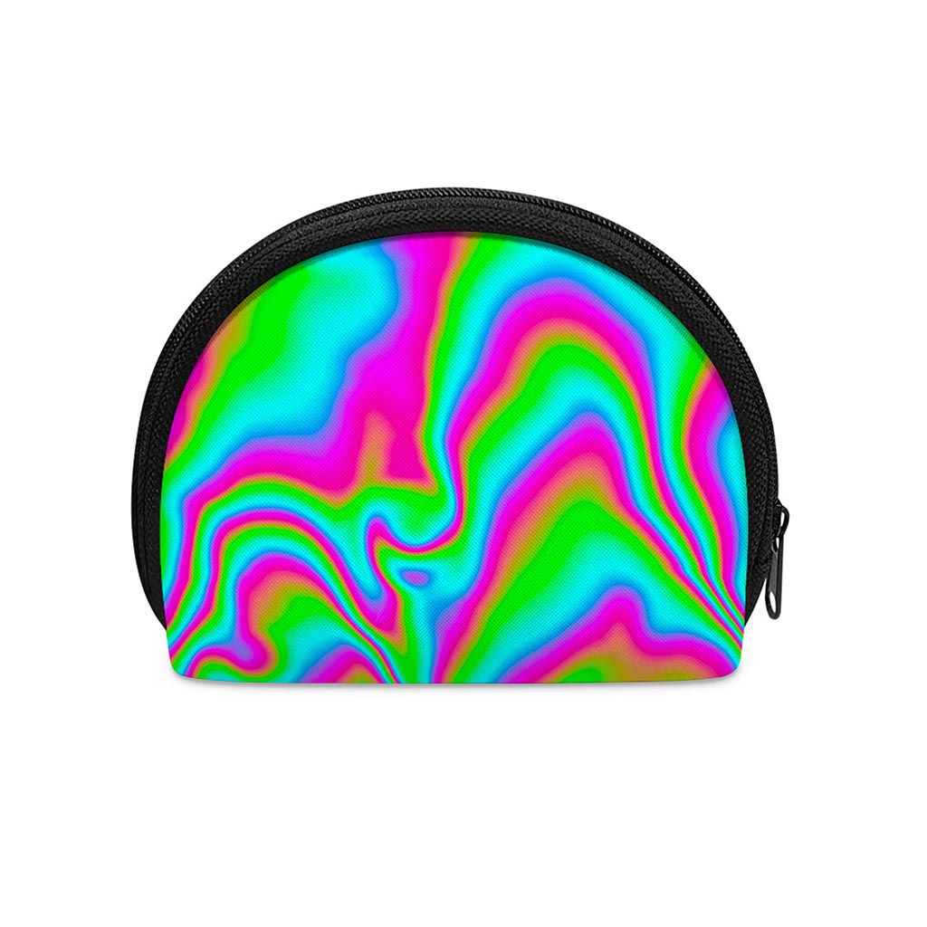 Abstract Psychedelic Trippy Print Coin Purse