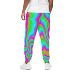 Abstract Psychedelic Trippy Print Cotton Pants