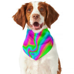 Abstract Psychedelic Trippy Print Dog Bandana