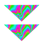 Abstract Psychedelic Trippy Print Dog Bandana