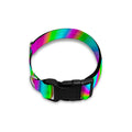 Abstract Psychedelic Trippy Print Dog Collar