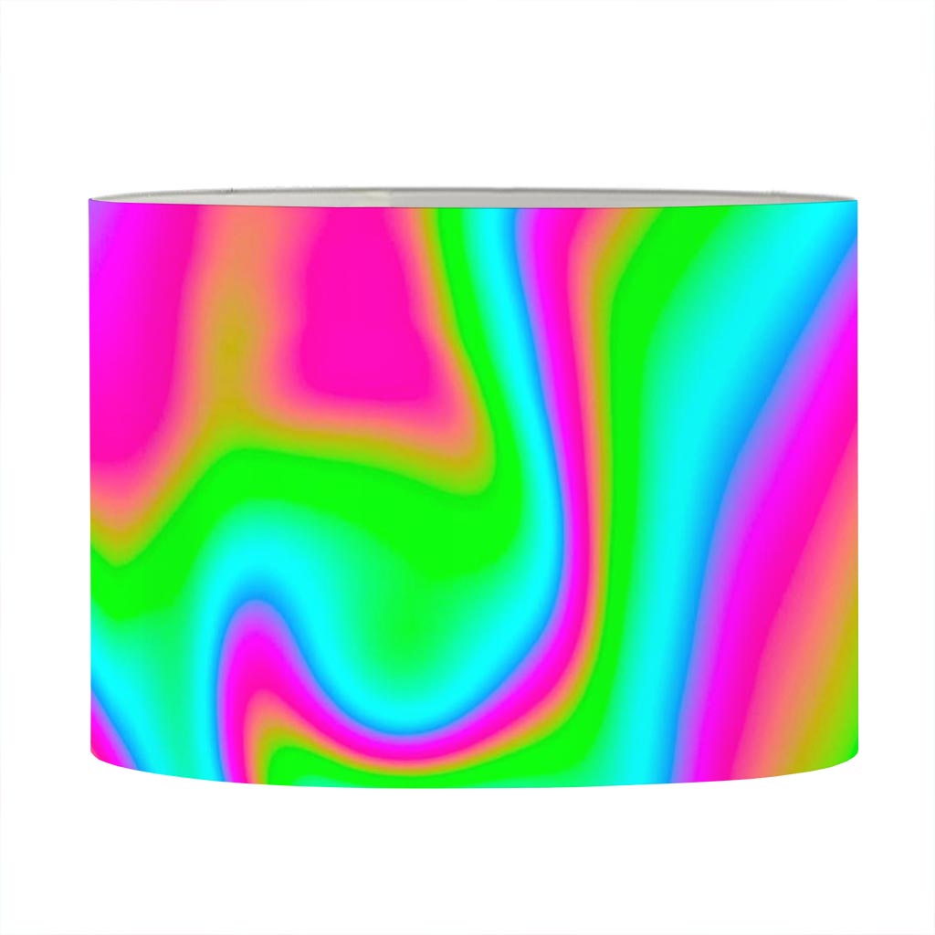 Abstract Psychedelic Trippy Print Drum Lamp Shade