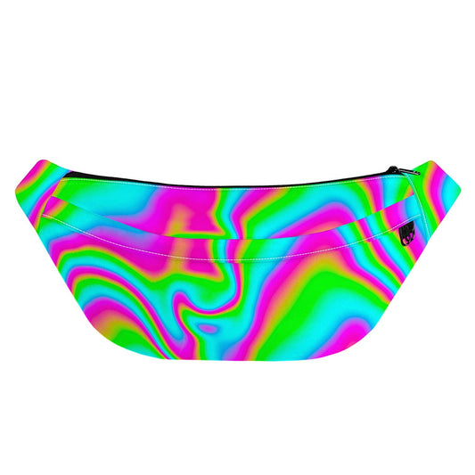 Abstract Psychedelic Trippy Print Fanny Pack