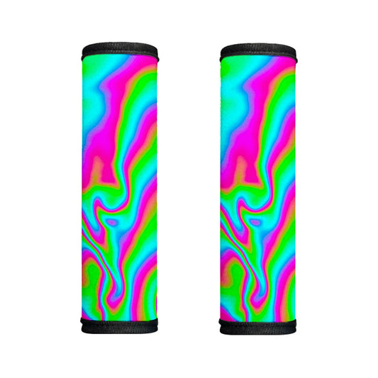 Abstract Psychedelic Trippy Print Handle Covers