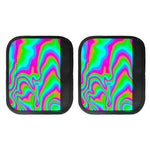 Abstract Psychedelic Trippy Print Handle Covers