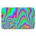 Abstract Psychedelic Trippy Print Indoor Door Mat
