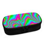 Abstract Psychedelic Trippy Print Insulin Cooler Travel Case