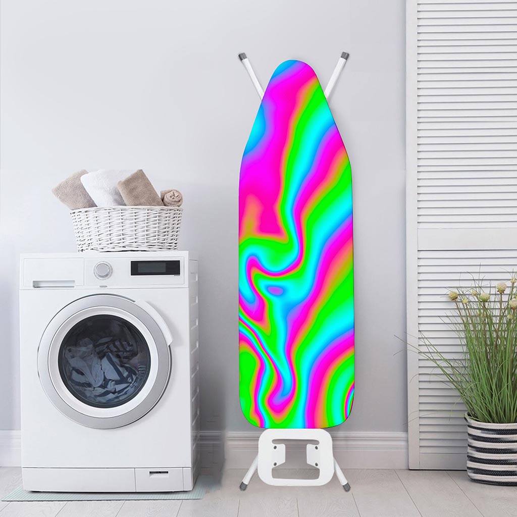 Abstract Psychedelic Trippy Print Ironing Board Cover