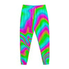 Abstract Psychedelic Trippy Print Jogger Pants