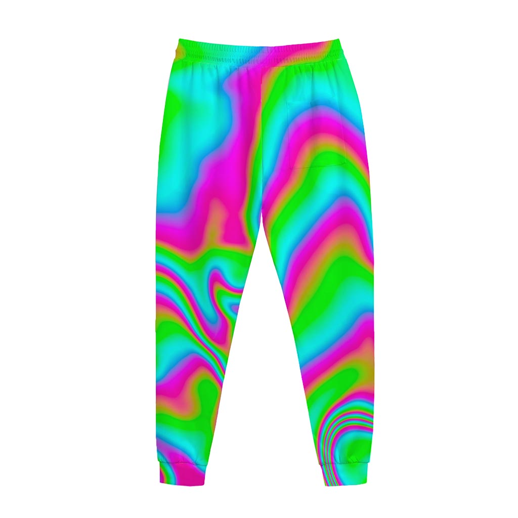 Abstract Psychedelic Trippy Print Jogger Pants