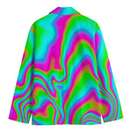Abstract Psychedelic Trippy Print Men's Blazer