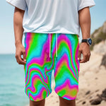 Abstract Psychedelic Trippy Print Men's Cargo Shorts