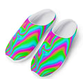 Abstract Psychedelic Trippy Print Mesh Casual Shoes