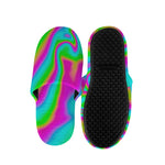 Abstract Psychedelic Trippy Print Slippers