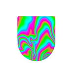 Abstract Psychedelic Trippy Print Toilet Lid Cover