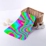 Abstract Psychedelic Trippy Print Towel