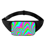 Abstract Psychedelic Trippy Print Waist Bag