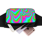Abstract Psychedelic Trippy Print Waist Bag