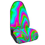 Abstract Psychedelic Trippy Print Waterproof Car Seat Cover