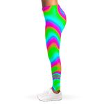 Abstract Psychedelic Trippy Print Women's Leggings