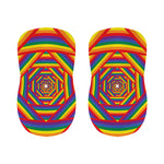 Abstract Rainbow LGBT Stripes Print Bar Stool Covers