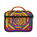 Abstract Rainbow LGBT Stripes Print Briefcase Bible Bag