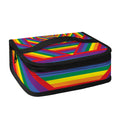 Abstract Rainbow LGBT Stripes Print Small Lunch Bag
