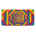 Abstract Rainbow LGBT Stripes Print Towel