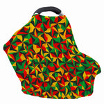 Abstract Reggae Pattern Print Baby Seat Cover