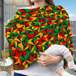 Abstract Reggae Pattern Print Baby Seat Cover