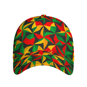 Abstract Reggae Pattern Print Baseball Cap