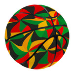 Abstract Reggae Pattern Print Basketball