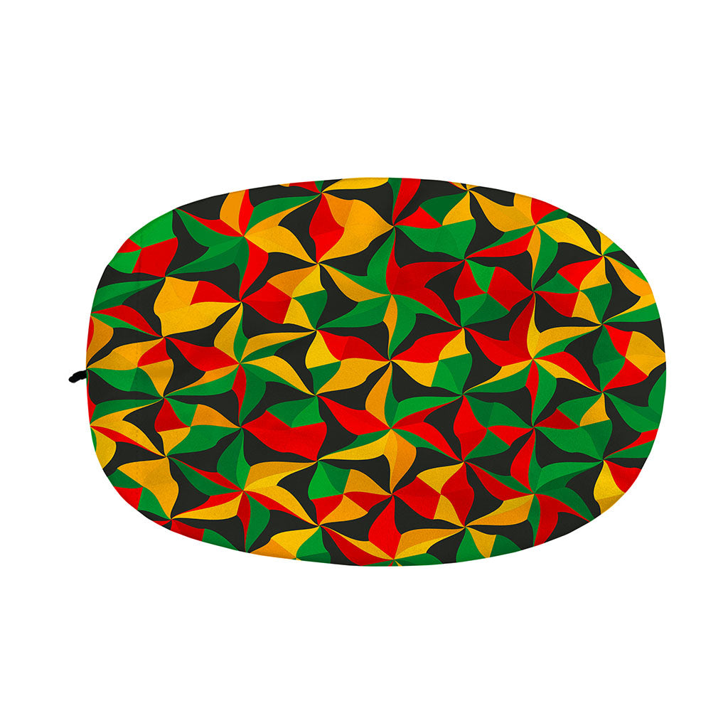 Abstract Reggae Pattern Print Car Side Mirror Covers