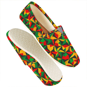 Abstract Reggae Pattern Print Casual Shoes