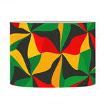 Abstract Reggae Pattern Print Drum Lamp Shade