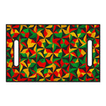 Abstract Reggae Pattern Print Golf Cart Seat Cover