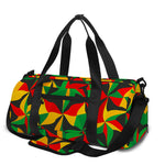Abstract Reggae Pattern Print Gym Bag