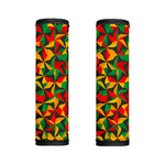 Abstract Reggae Pattern Print Handle Covers