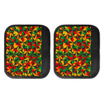 Abstract Reggae Pattern Print Handle Covers
