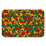 Abstract Reggae Pattern Print Indoor Door Mat
