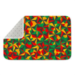 Abstract Reggae Pattern Print Indoor Door Mat