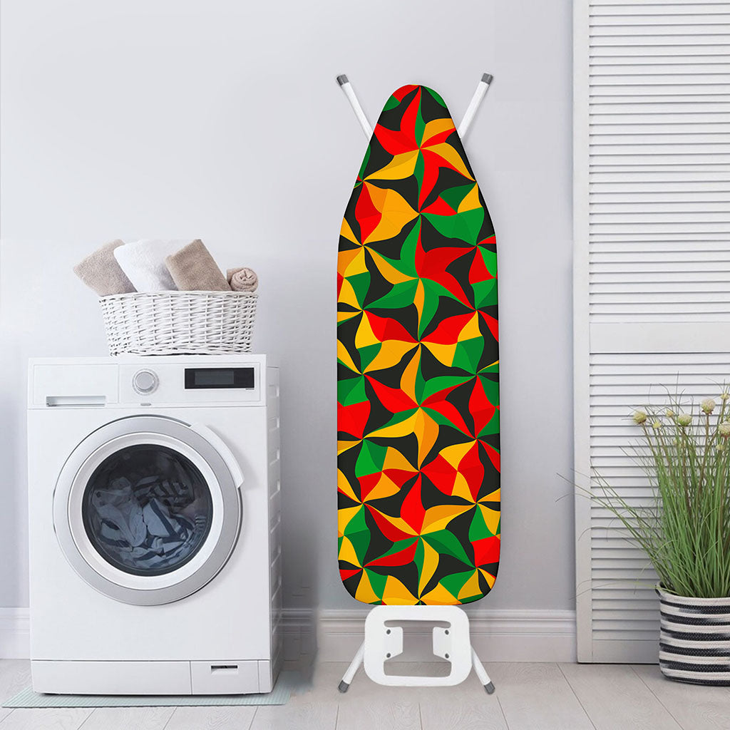 Abstract Reggae Pattern Print Ironing Board Cover