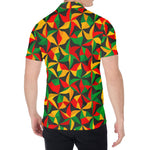 Abstract Reggae Pattern Print Men's Shirt