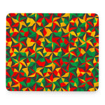 Abstract Reggae Pattern Print Mouse Pad