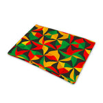 Abstract Reggae Pattern Print Pet Cooling Mat Cover
