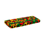 Abstract Reggae Pattern Print Piano Keyboard Cover