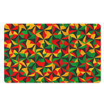 Abstract Reggae Pattern Print Polyester Doormat