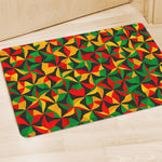 Abstract Reggae Pattern Print Polyester Doormat